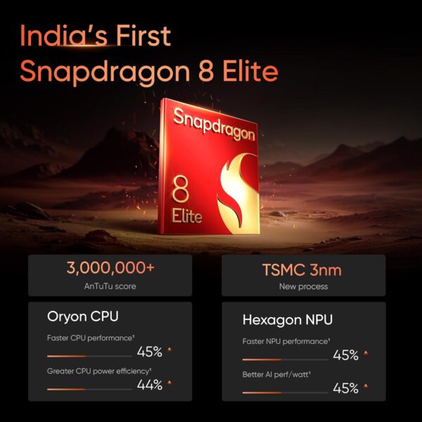 realme GT 7 Pro (Galaxy Grey,12GB+256GB) | India's First Snapdragon 8 Elite Processor | 3X Periscope Flagship Camera| RealWorld Eco² OLED Plus Display - Image 4