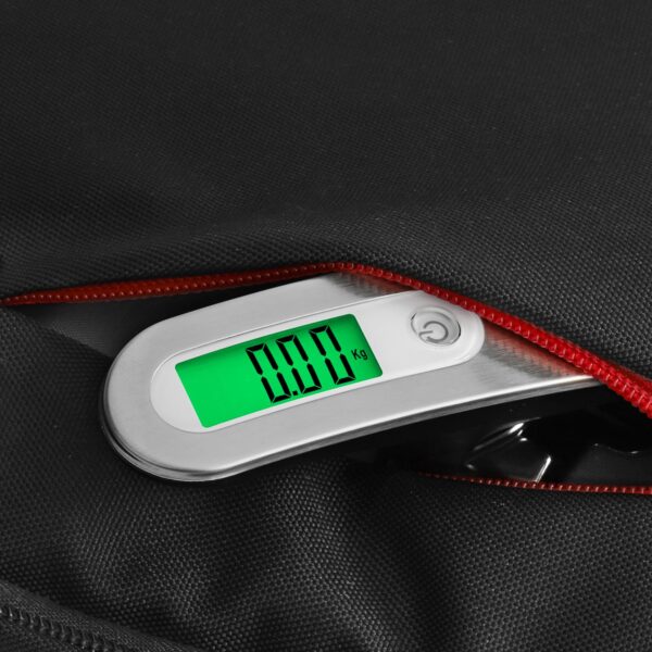 GoTrippin by Destinio Weight Machine for Luggage - 50 kg capacity, Steel body, Lifetime replacement - Digital Portable Electronic Luggage Weighing Scale for home, travel, flights, bags (Silver, 50 kg) - Image 10