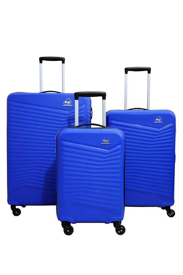 American Tourister Kamiliant Polypropylene 31.1 Inches Hard Luggage Trolley (Kamiliant_Blue, C.Blue, 79 Cm, 4, Spinner) - Image 2