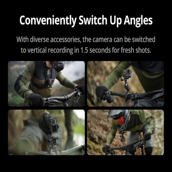 DJI Osmo Action 5 Pro Adventure Combo, Action Camera 4K with 1/1.3" Sensor, 12h Extended Battery Life with 3 Batteries, Stabilization, Dual OLED Touchscreens, Mini Action Camera for Travel, Vlog - Image 20