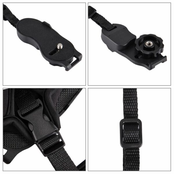 Khatz Soft Neoprene DSLR Mirrorless Camera Hand Grip Wrist Strap with 1/4 inch Screw Plastic Plate - Compatible with Canon, Nikon, Sony, and More - Secure and Comfortable Camera Accessory - Image 6