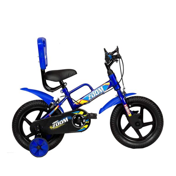 Hero Zoom 14T Single Speed Unisex Kids Cycles (Color: Blue), wheel size: 14 inch, frame size: 9 inch