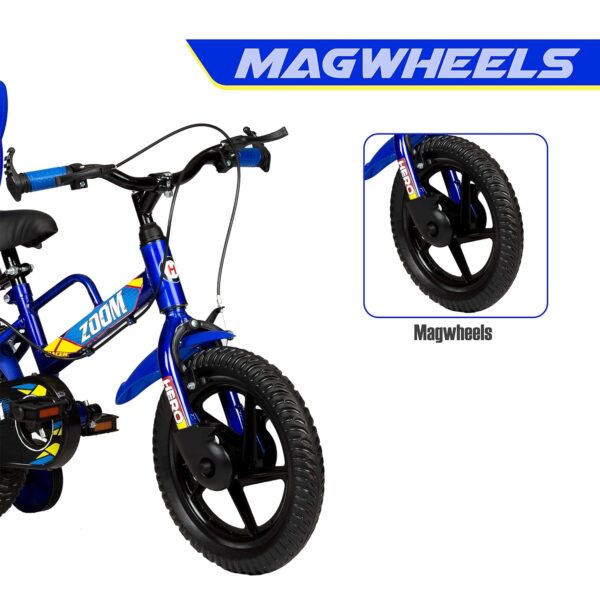 Hero Zoom 14T Single Speed Unisex Kids Cycles (Color: Blue), wheel size: 14 inch, frame size: 9 inch - Image 10