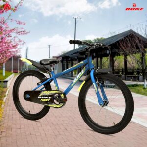 Avon Buke Nest 20T BMX Bicycles for Boys, Bicycle Bike BMX High-Tensile Steel|Rigid Fork|V Brake|Steel Rim, 11 Inches Frame Size (Blue Matt Gloss Finish)