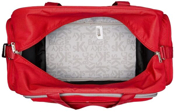 Skybags Cardiff Polyester 55 Cms Travel Duffle Bag (Red), W-39 CM - Image 5