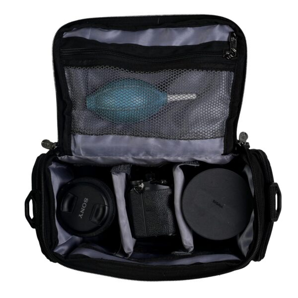 Endive Water Resistant Camera Bag/Case Shoulder Strap Space for Photography Lens and Accessories Compatible for Nikon, Canon, Sony, Panasonic, Samsung & Other SLR/DSLR Cameras. - Image 4