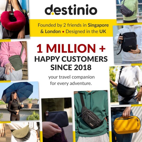 GoTrippin by Destinio Weight Machine for Luggage - 50 kg capacity, Steel body, Lifetime replacement - Digital Portable Electronic Luggage Weighing Scale for home, travel, flights, bags (Silver, 50 kg) - Image 9