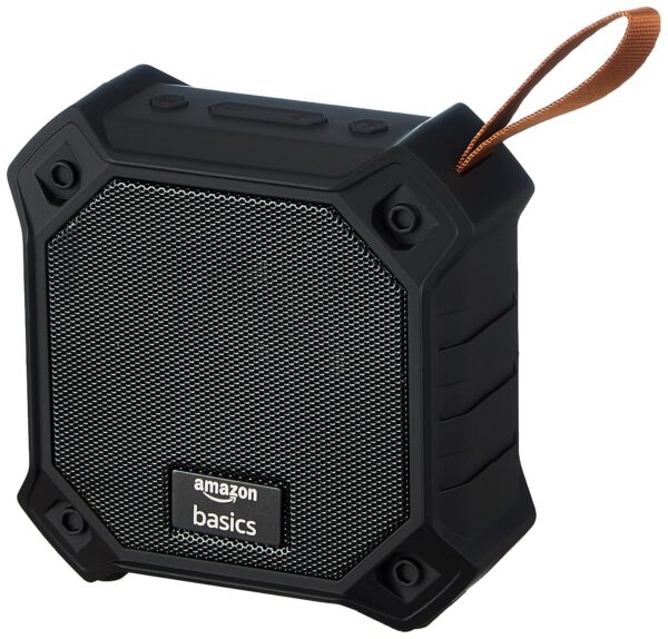 amazon basics 5W Bluetooth 5.3 Speaker, Upto 36 Hrs Playtime, True Wireless Technology, Built in Mic, Multiple Connectivity Modes (Black) - Image 2