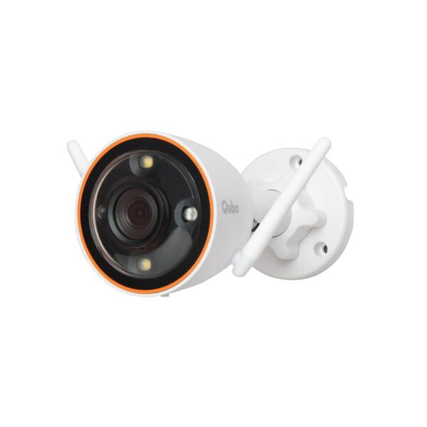 QUBO Smart Outdoor 2K 3MP 1296p WiFi Bullet Camera from Hero Group | Color Night Vision | AI Person Detection | Smart Spotlight | IP66 Weather Resistant | Made in India | 2024 Launch | - Image 2