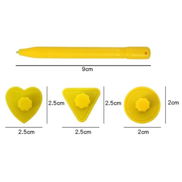 VGRASSP Magnetic Slate Toy is Very Useful and Easy to Use, Helps Children in Learning How to Write, Read and Draw on This Non-toxic Board - Color as per stock - Image 6