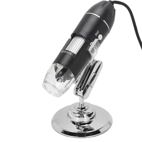 Tobo USB Microscope, 1600X Microscope Electron Microscope USB Camera Digital Microscope Video Camera 2MP 1600x1200 with 8 LED for Windows 2000/XP, Vista, 7/8/10 - TD-587IM-02 - Image 2