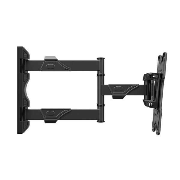 Amazon Basics Wall Mount for 32 to 55 inch TV with 6-Way Swivel Tilt | Full Motion Cantilever for LED, LCD, Plasma TV | Six-Way Precision Adjustments | Effortless Setup & Modern Minimalism (Black) - Image 10