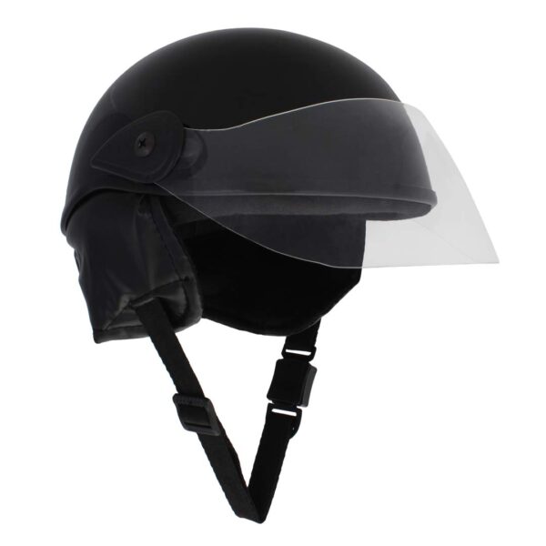 Sage Square Adjustable Junior Helmet for Kids Baby Safety and Comfort (3-12 Years) (Black Glossy) (Non-Motorized)