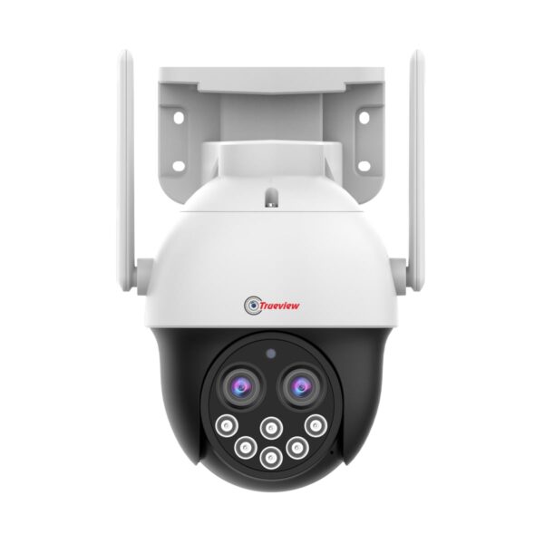 Trueview 4MP Smart CCTV Dual Lens 4G Sim Based Pan/Tilt 10X Combined Zoom Outdoor Indoor Security Camera, Water Proof, 2 Way Talk, Cloud Storage, Motion Detect, Color Night Vision, 30Mtr IR Distance - Image 2