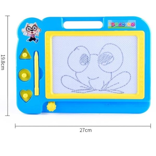 VGRASSP Magnetic Slate Toy is Very Useful and Easy to Use, Helps Children in Learning How to Write, Read and Draw on This Non-toxic Board - Color as per stock - Image 2