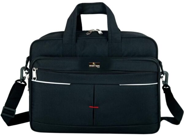 Shoulder bag Cross Body For Men women Office Travel Bags Stylish Hand Luggage Waterproof Messenger Bag (Black, 20 L) - Image 4
