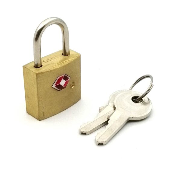 Inditradition Tsa Approved Brass Combination Lock With Keys For Suitcase, Luggage (Pack Of 2) - Golden Colour - Image 10