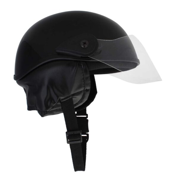 Sage Square Adjustable Junior Helmet for Kids Baby Safety and Comfort (3-12 Years) (Black Glossy) (Non-Motorized) - Image 2