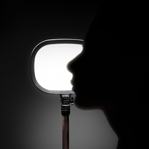 Kreo Slab Key Light Video Light Adjustable Photography Fill Light Five Color Temperatures 3200K-5600K Adjustable Brightness 1455 Lumens 120 Light Beads CRI 95+ with Extendable Light Stand for Video - Image 10