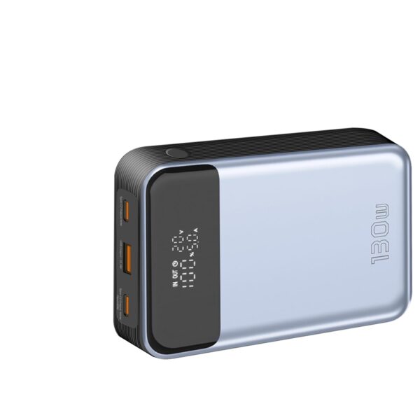 Amazon Basics Ultimate Power 20000mAh Power Bank for Laptop & Mobile Charging | Triple Output PD100W + 30W | USB Type C, USB Type A 22.5W Fast Charging | LED Display | in-Built Protection (Grey) - Image 9