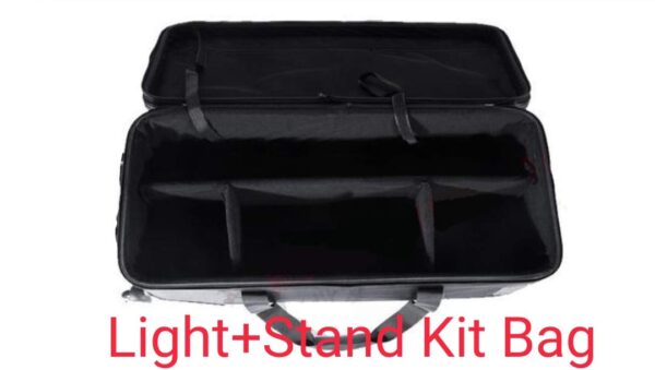 VTS Waterproof Tripod Monopod Heavy Duty and Video DSLR Camera Trolley Bag for Complete KIT for Lens Accessories (Black) - Image 4