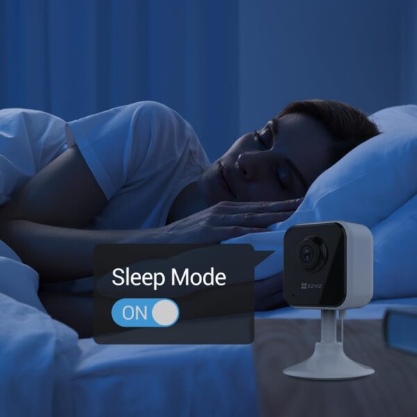 EZVIZ by Hikvision | 1080p Wireless Smart Home Camera | Night Vision | Motion Detection | Sound Alerts | Privacy Mode | Two Way Talk | MicroSD Card Upto 512GB | Google Assistant & Alexa | H1C, White - Image 6
