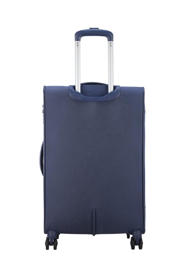 VIP Unicorn Nxt 8W Str 69 Cm | Check-in Polyester Soft Sided 8 Wheels Spinner Trolleys (Blue, Medium) - Image 3