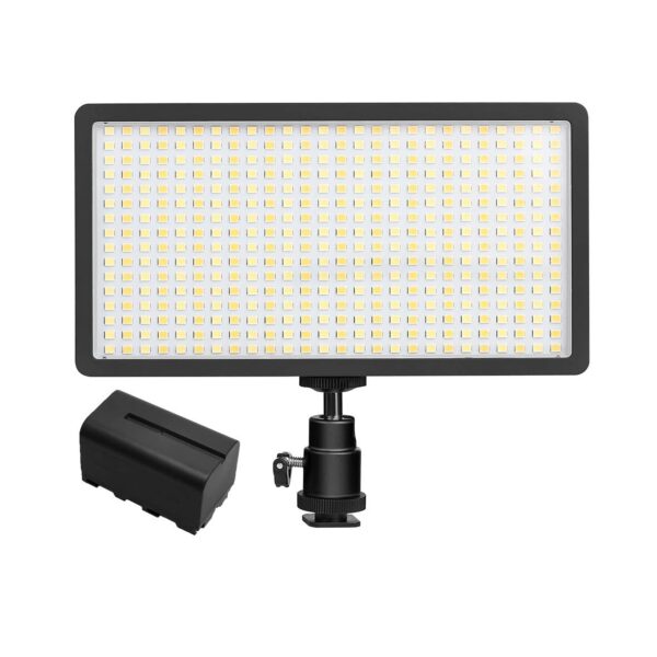 DIGITEK® LED D416 Professional Video Light & NP-750 Li-ion Battery Dimmable 3200k -5600k for YouTube Video, Product Photography, Makeup Shoot and More (LED D416 Combo) - Image 2