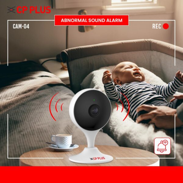 CP PLUS 2MP Full HD Smart Wi-fi CCTV Home Security Camera | 2Way Talk | Motion Detect | Human Detection | Supports ONVIF| Night Vision | Supports SD Card (Up to 256 GB) - CB21 - Image 7