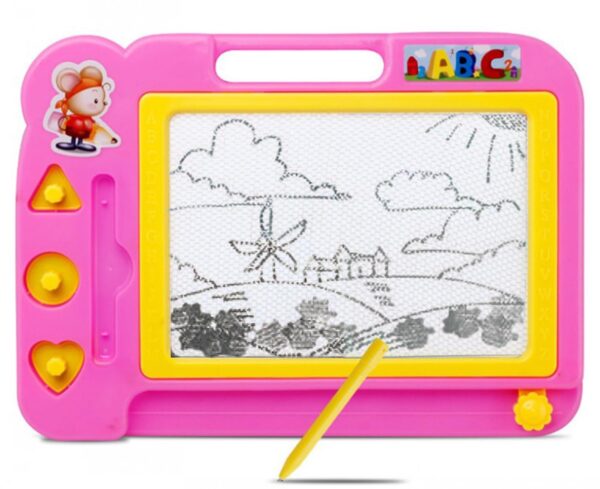 VGRASSP Magnetic Slate Toy is Very Useful and Easy to Use, Helps Children in Learning How to Write, Read and Draw on This Non-toxic Board - Color as per stock - Image 3