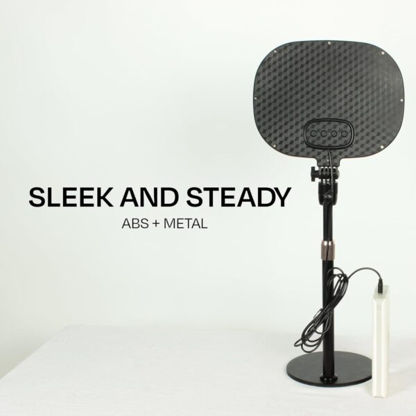 Kreo Slab Key Light Video Light Adjustable Photography Fill Light Five Color Temperatures 3200K-5600K Adjustable Brightness 1455 Lumens 120 Light Beads CRI 95+ with Extendable Light Stand for Video - Image 7