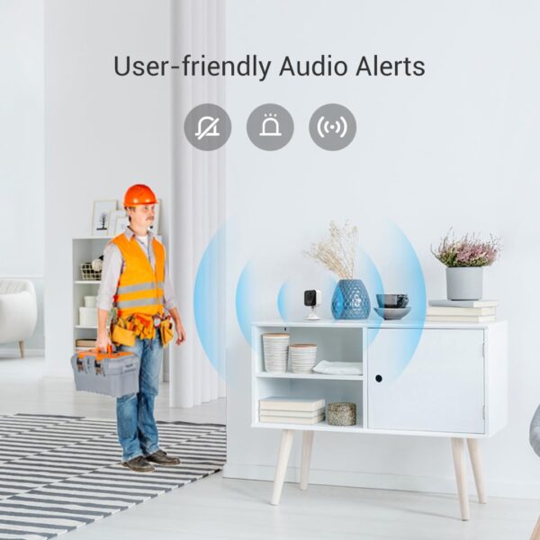 EZVIZ by Hikvision | 1080p Wireless Smart Home Camera | Night Vision | Motion Detection | Sound Alerts | Privacy Mode | Two Way Talk | MicroSD Card Upto 512GB | Google Assistant & Alexa | H1C, White - Image 9
