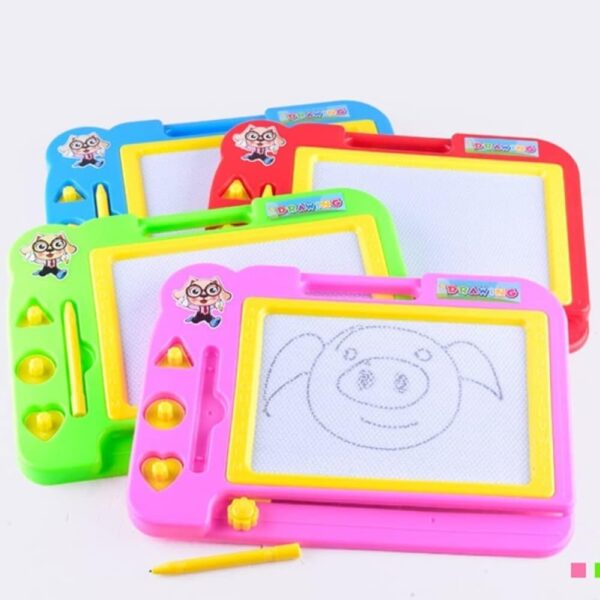 VGRASSP Magnetic Slate Toy is Very Useful and Easy to Use, Helps Children in Learning How to Write, Read and Draw on This Non-toxic Board - Color as per stock - Image 4