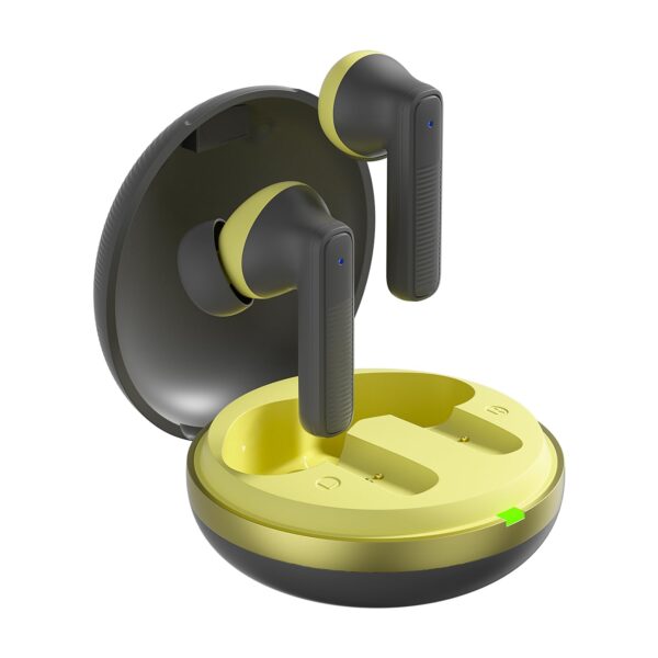 amazon basics TWS in-Ear Earbuds (AB-T17) with Fast Charging up to 70 Hours of Playtime | Dual 13mm Driver | IPX4 Water-Resistance | Bluetooth 5.3 | Charging Case with Mic | Touch Control (Green) - Image 2