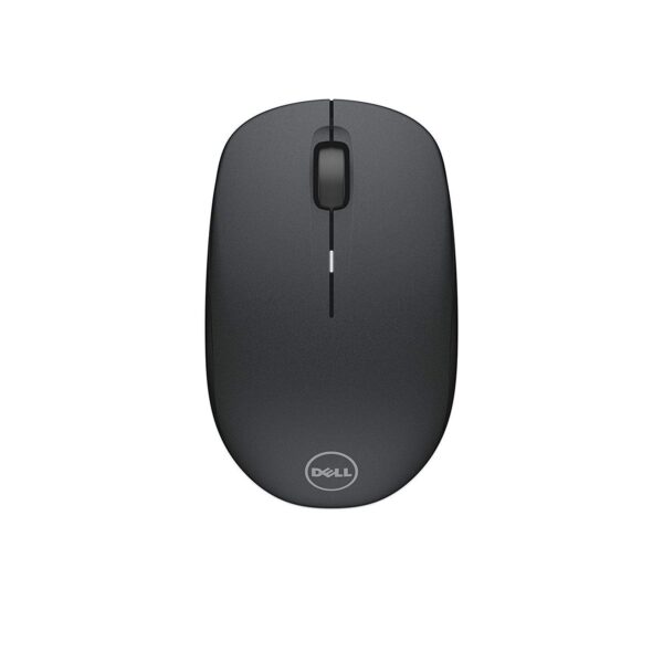 Dell WM126 Wireless Mouse, 1000DPI, 2.4 Ghz with USB Nano Receiver, Optical Tracking, 12-Months Battery Life, Plug and Play, Ambidextrous, Connect Up To 6 Compatible Devices With One Receiver - Black - Image 2