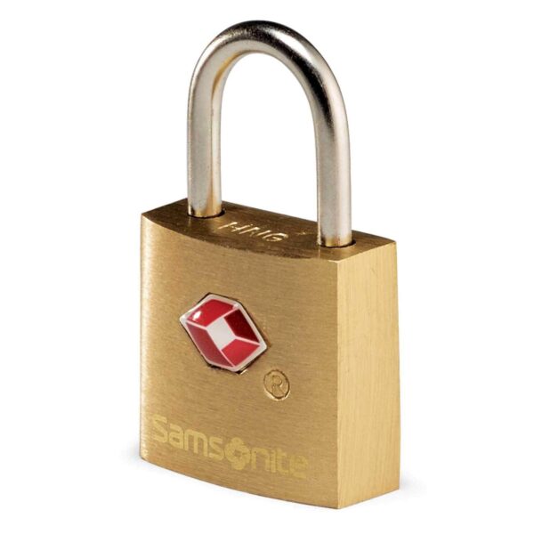 Samsonite 2 Pack Travel Sentry Key Lock, Brass, One Size - Image 3
