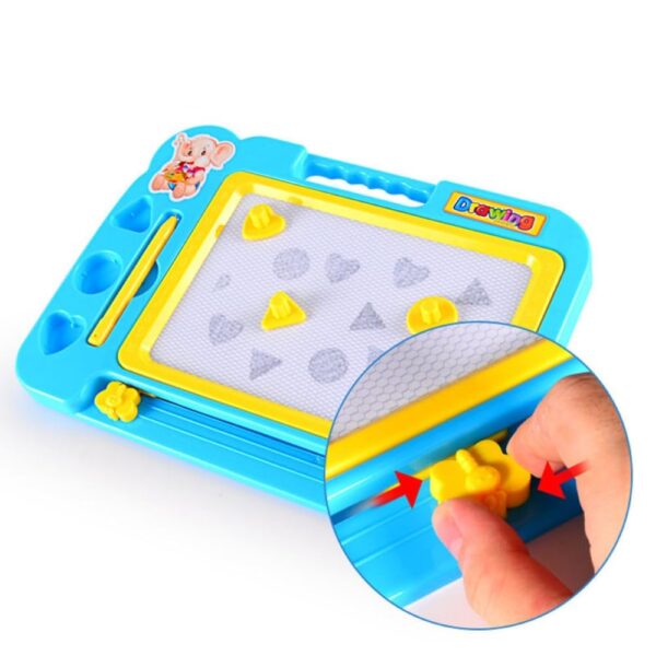 VGRASSP Magnetic Slate Toy is Very Useful and Easy to Use, Helps Children in Learning How to Write, Read and Draw on This Non-toxic Board - Color as per stock - Image 5