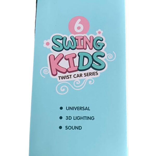 SHINETOY Swing CAR for Kids, Girl Riding Swing Toys for Kids Toddlers Baby Boys Girls Adults Children Model Toys Swing and Inertia Function Wheel Pull Back Cycle Car - Image 4