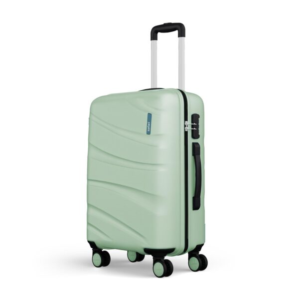 Safari Persia 8 Wheels 65cm Medium Checkin Trolley Bag Hard case Polycarbonate 360 Degree Wheeling System Luggage, Travel Bag, Suitcase for Travel, Trolley Bags for Travel, Jade Green - Image 2