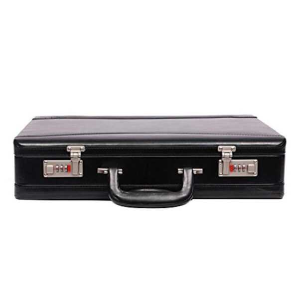 OBANI Faux Leather Expandable Briefcase Size 18" x 4" x 12.50" (L x W x H) - Image 2