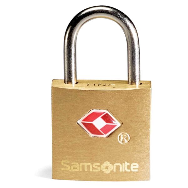 Samsonite 2 Pack Travel Sentry Key Lock, Brass, One Size - Image 6