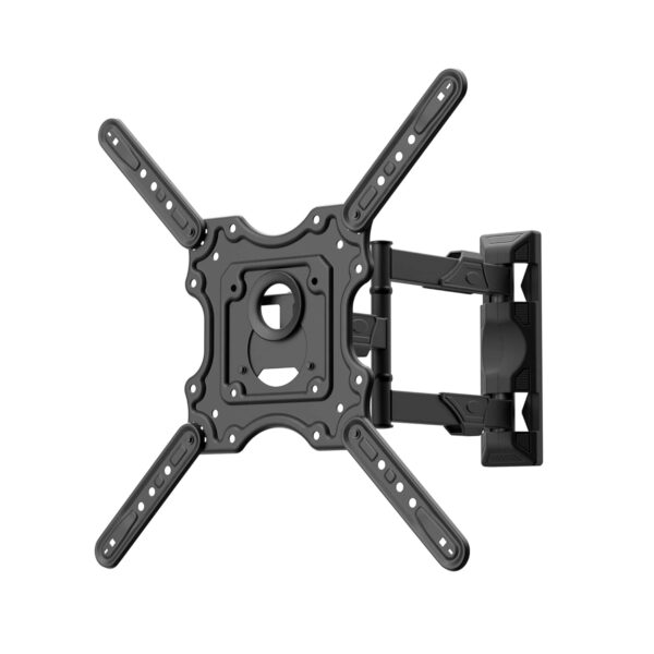 Amazon Basics Wall Mount for 32 to 55 inch TV with 6-Way Swivel Tilt | Full Motion Cantilever for LED, LCD, Plasma TV | Six-Way Precision Adjustments | Effortless Setup & Modern Minimalism (Black) - Image 9