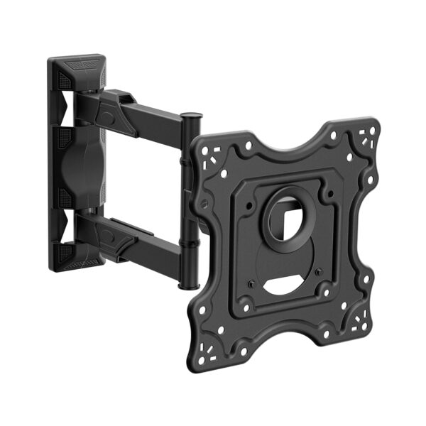 Amazon Basics Wall Mount for 32 to 55 inch TV with 6-Way Swivel Tilt | Full Motion Cantilever for LED, LCD, Plasma TV | Six-Way Precision Adjustments | Effortless Setup & Modern Minimalism (Black) - Image 2