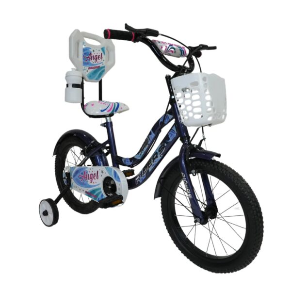 RIDERS Angel Kids Bicycle | Age 5-7 Years | Size 16 (Purple) - Image 4