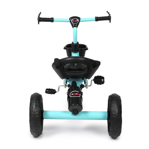 TOY ZONE Phoenix Tricycle-Green|Kids Baby Cycle|Kids Cycle with Rubber Wheel|Ride On Car|Push Cycle with Front Basket - Image 7