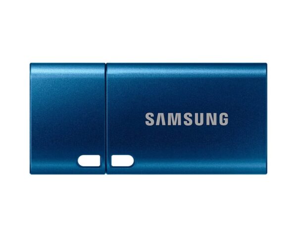 SAMSUNG Type-C™ USB Flash Drive, 128GB, Transfers 4GB Files in 11 Secs w/Up to 400MB/s 3.13 Read Speeds, Compatible w/USB 3.0/2.0, Waterproof, Blue - Image 2