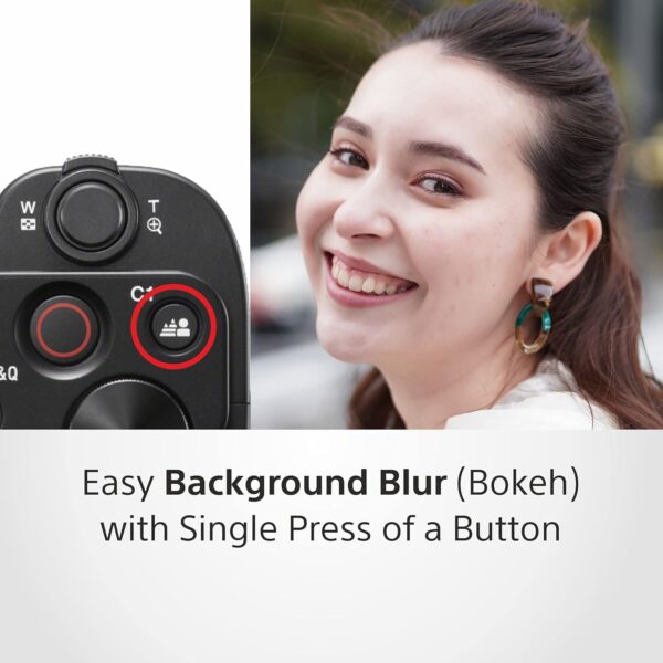 Sony Alpha ZV-E10 24.2 Mega Pixel Interchangeable-Lens Mirrorless vlog Camera, Made for Creators | APS-C Sensor |Advanced Autofocus | Clear Audio & 4K Movie Recording (Body Only) – Black - Image 6
