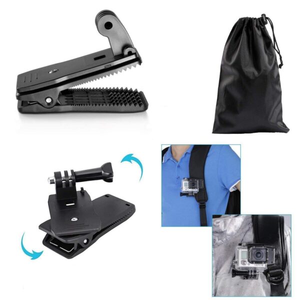 ADOFYS 40 in 1 Action Camera Accessory Kit Bundle Compatible for GoPro Hero 12/11/10/9/8/7/6/5/4/3/ SJCAM/Akaso/Apeman/Xiaomi Yi Action Camera - Image 7