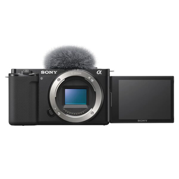 Sony Alpha ZV-E10 24.2 Mega Pixel Interchangeable-Lens Mirrorless vlog Camera, Made for Creators | APS-C Sensor |Advanced Autofocus | Clear Audio & 4K Movie Recording (Body Only) – Black - Image 2