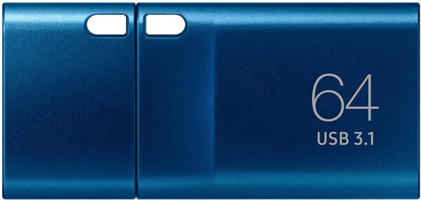 SAMSUNG Type-C™ USB Flash Drive, 64GB, Transfers 4GB Files in 15 Secs w/Up to 300MB/s 3.13 Read Speeds, Compatible w/USB 3.0/2.0, Waterproof, Blue - Image 5